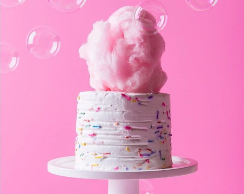 Sprink's Cotton Candy Cake - Barbie Amman