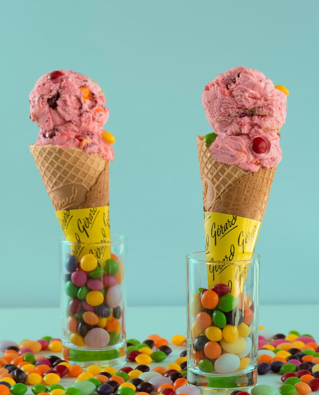Gerard Ice Cream's Bubblegum Ice Cream