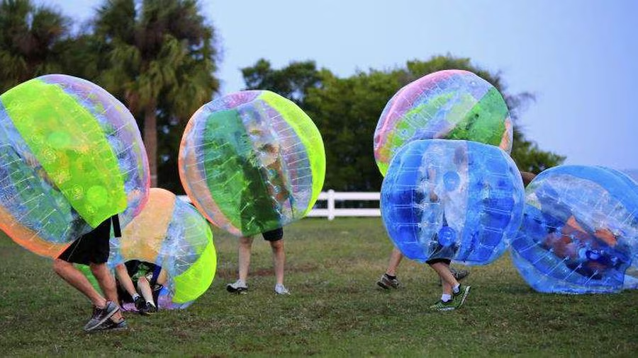 Rangers Jo's Action-Packed Thrills: Bubble football 