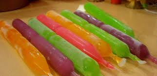 8. Ice Pops childhood snacks