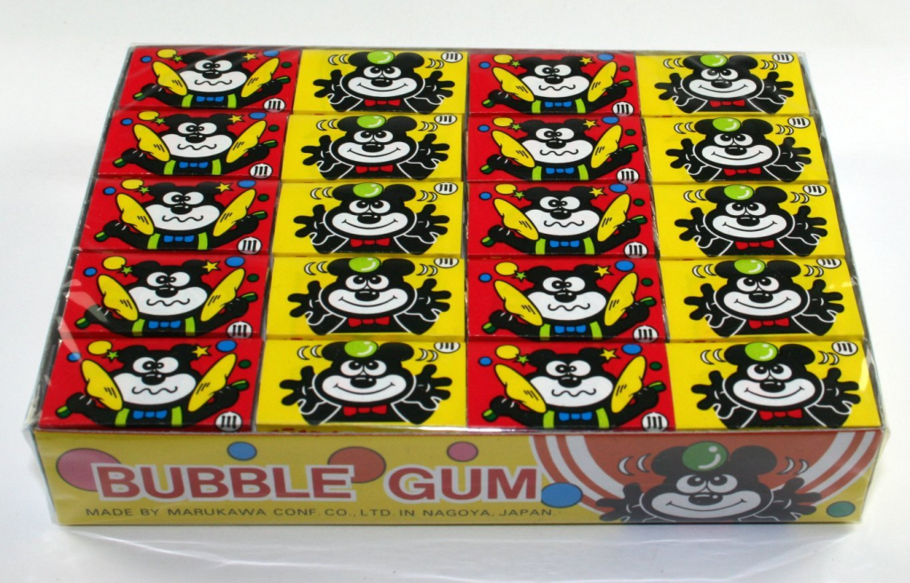 4. Fusen Bubble Gum childhood snacks