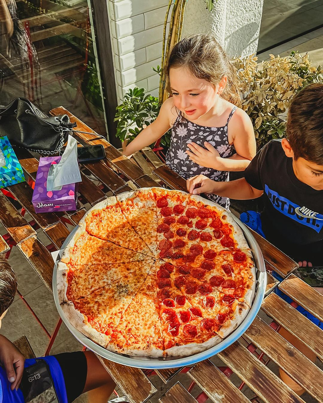The Big Slice Amman's XL Pizza