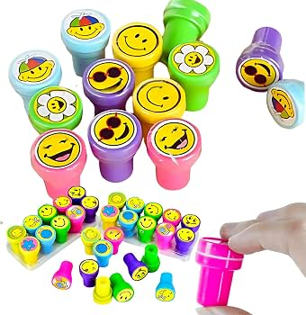 6. Kids' Smiley Stamp Set